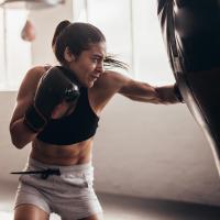 Lady Boxing